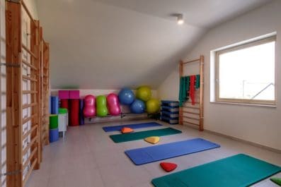 pokój przeznaczony do ćwiczeń